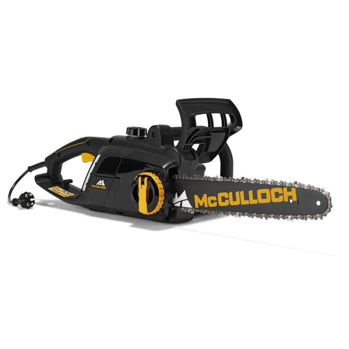 Электрическая цепная пила McCulloch CSE 2040S, 2000 Вт, шина 16", цепь 3/8", 56 зв., 1.3мм