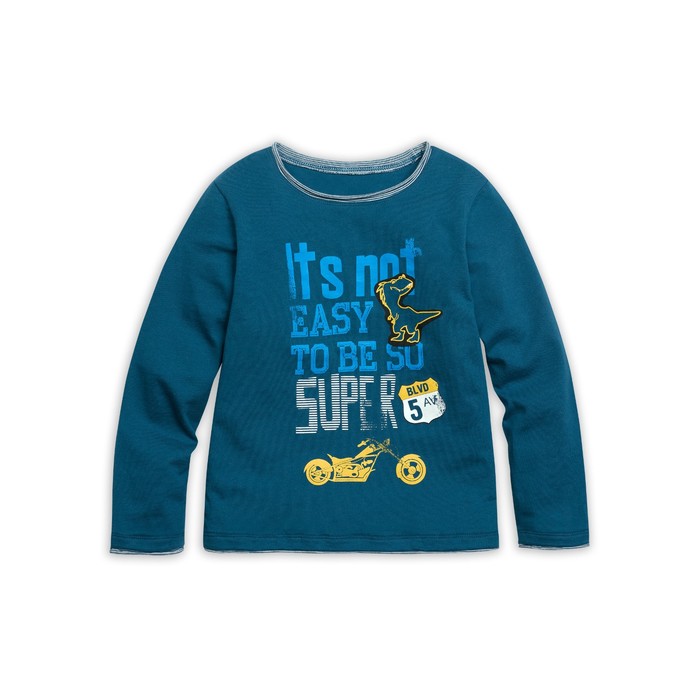 Джемпер для мальчика, рост 104 см, цвет морская волна