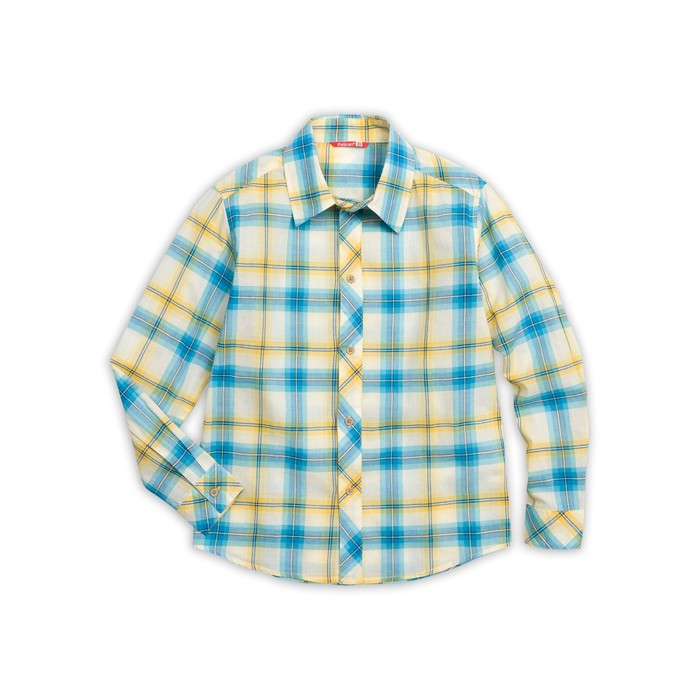 Сорочка верхняя для мальчика, рост 140 см, цвет синий