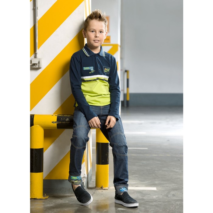 Брюки для мальчика, рост 146 см, цвет синий