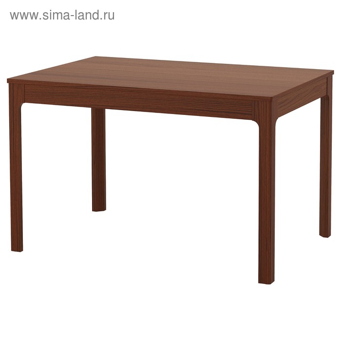 фото Раздвижной стол экедален, 120-180x80 см, коричневый ikea