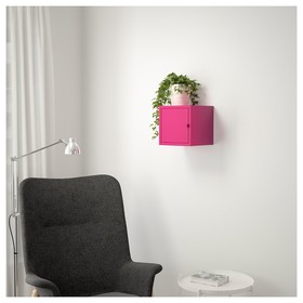 

Шкаф ЛИКСГУЛЬТ металлический, 25x25х25 см, розовый