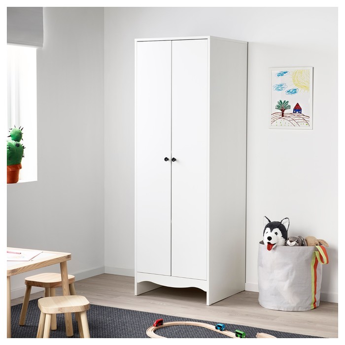 Шкаф платяной СОЛГУЛЬ, белый