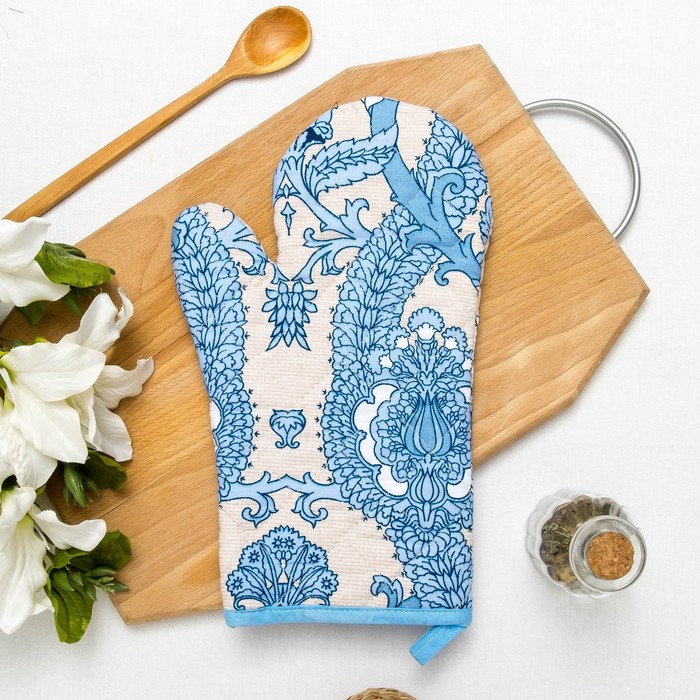 Прихватка-Рукавица Романтика "Птица дивная" 18х28