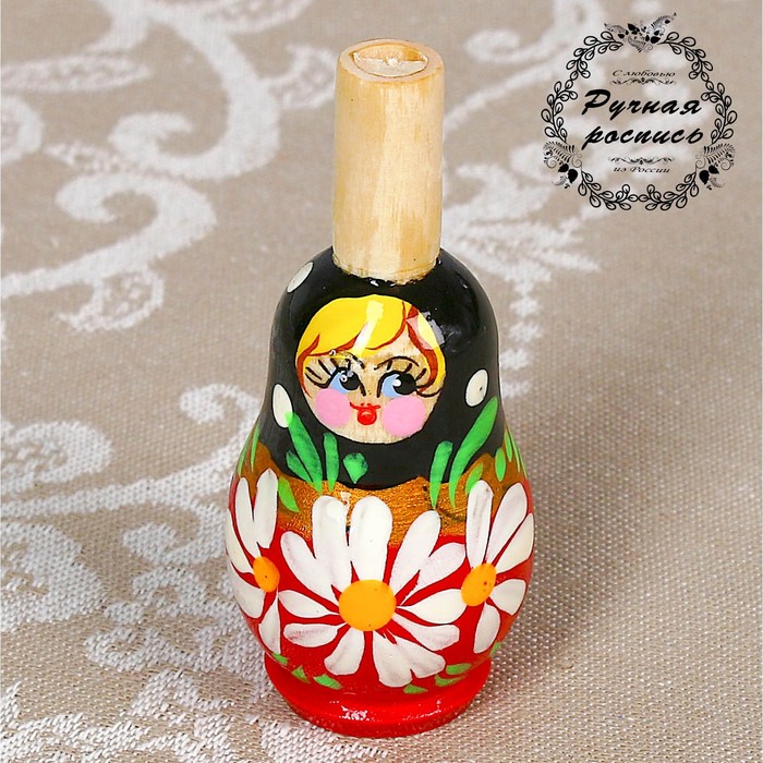 Свистулька «Матрёшка», 5 см, микс