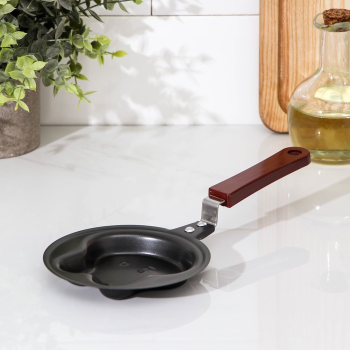 Сковорода 12 см "Заяц", антипригарное покрытие