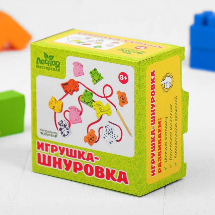 Шнуровка "Животные", 24 детали