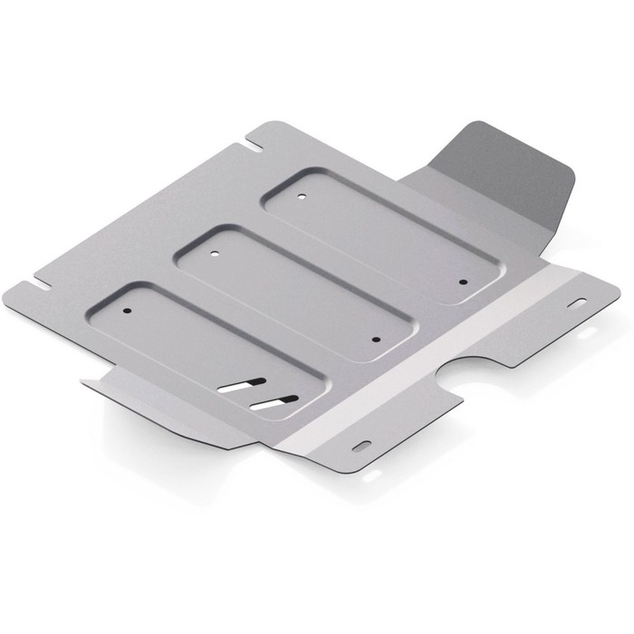 Защита картера Rival для Toyota Hilux (V - 2.5d; 3.0d) 2007-2015, штатный крепеж, алюминий 4 мм