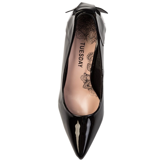 Туфли женские, цвет чёрный, размер 35