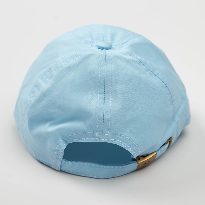 Кепка "Бейсболка" для мальчика, размер 48-50, цвет голубой 3716-118