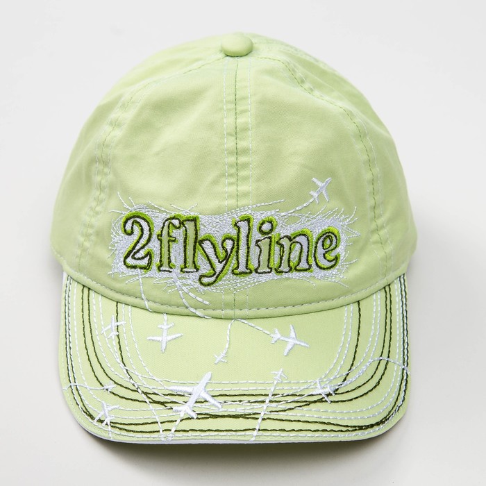 Кепка "Бейсболка" для мальчика, размер 48-50, цвет салатовый 3716-118