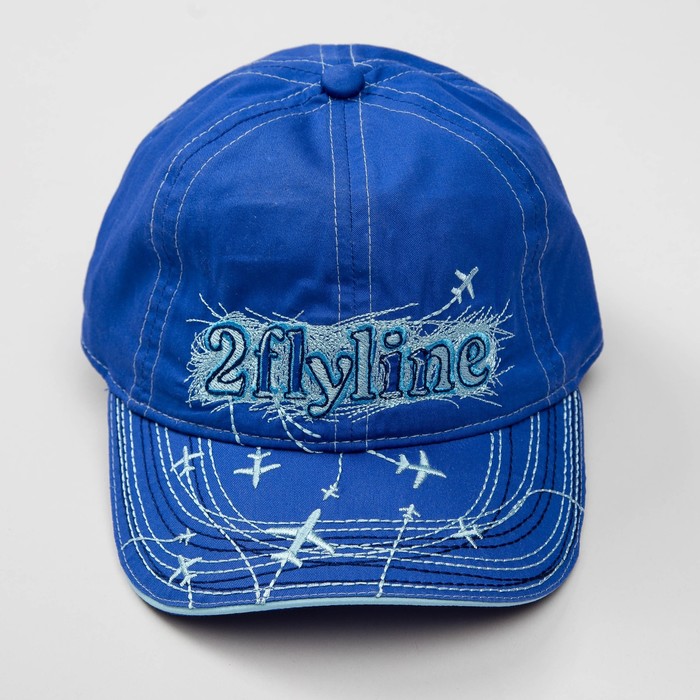 Кепка "Бейсболка" для мальчика, размер 48-50, цвет синий 3716-118