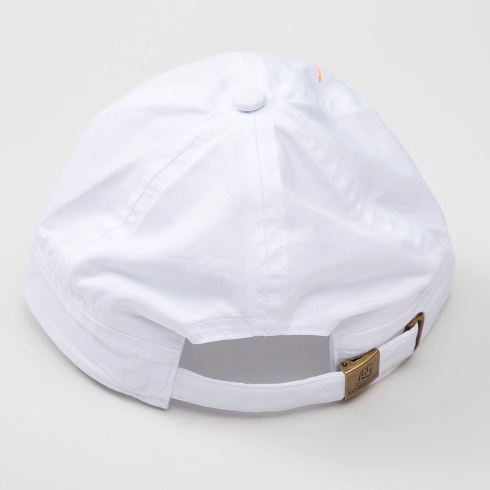 Кепка "Бейсболка" для мальчика, размер 50-52, цвет белый 3716-126