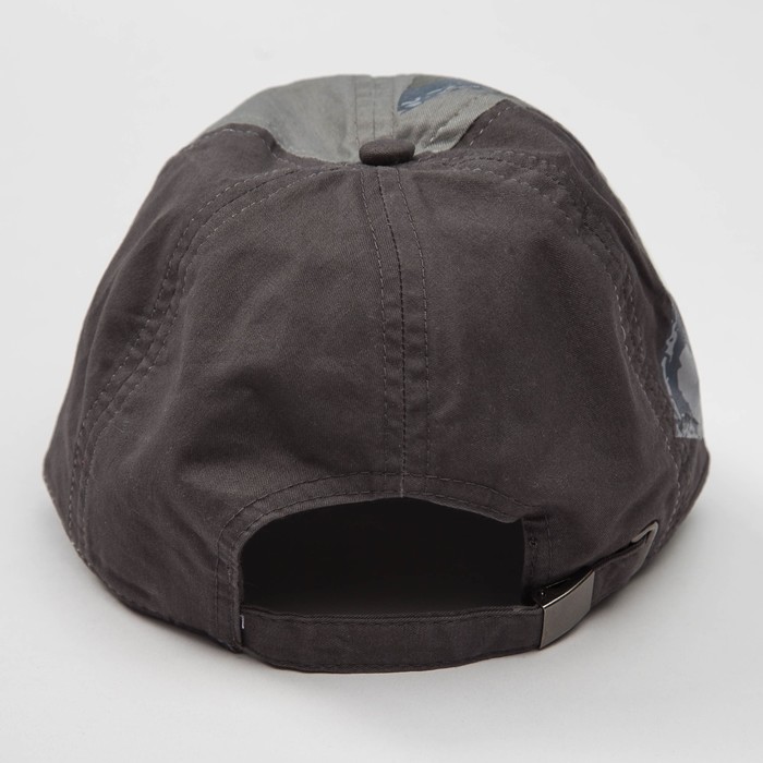 Кепка "Бейсболка" для мальчика, размер 54-56, цвет серый 3827