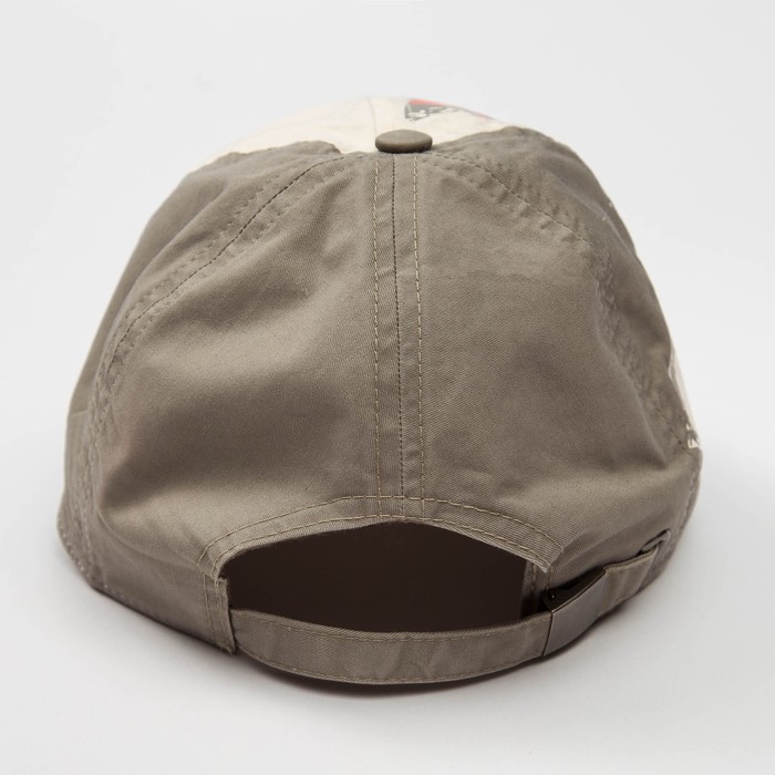 Кепка "Бейсболка" для мальчика, размер 54-56, цвет бежевый 3827