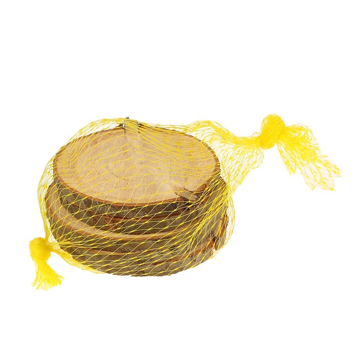 Набор срезов ели, диаметр 9-11см, толщина 5 мм, 5шт