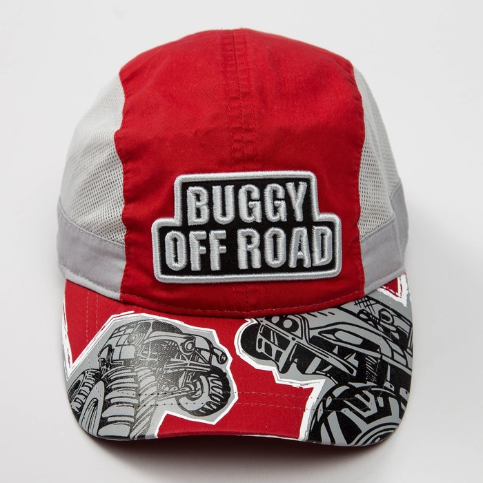 Кепка "Бейсболка" для мальчика, размер 52-54, цвет красный 3837