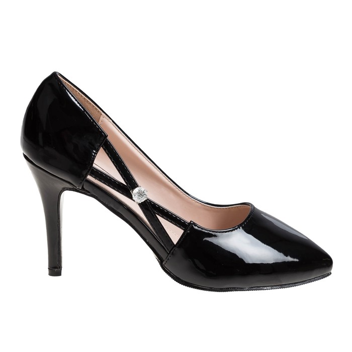 Туфли женские, цвет чёрный, размер 40