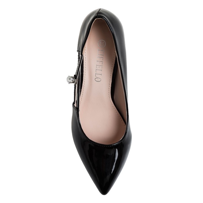 Туфли женские, цвет чёрный, размер 40