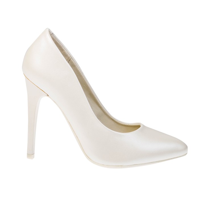 Туфли женские, цвет белый, размер 38