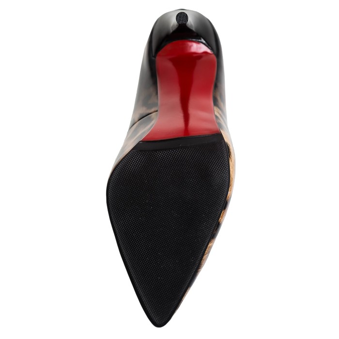 Туфли женские, цвет леопардовый, размер 36