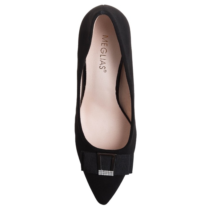 Туфли женские, цвет чёрный, размер 38