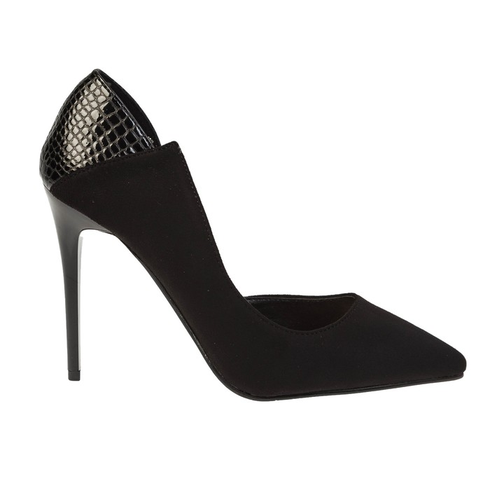 Туфли женские, цвет чёрный, размер 40