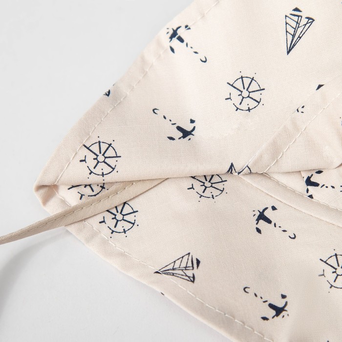 Панама для мальчика, размер 46-48 см, цвет бежевый 1862