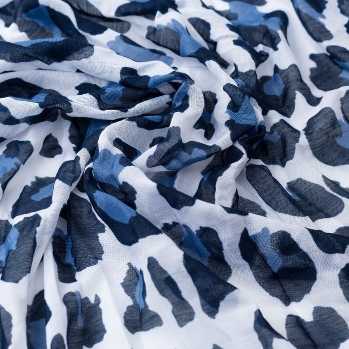 Шарф женский, р-р 70х180,, цвет синий 3 1 2 2 10