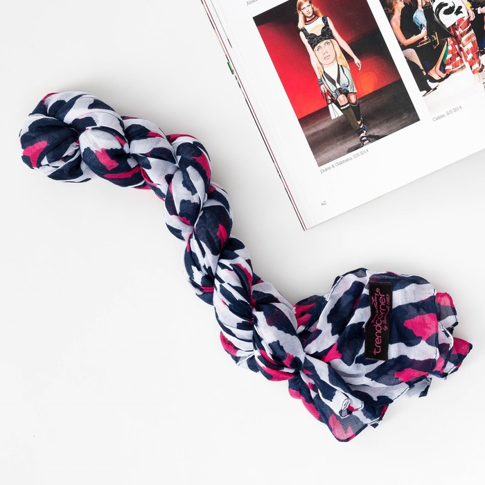 Шарф женский, р-р 70х180, цвет розовый 3 1 2 2 15