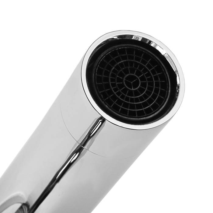 Смеситель для кухни "КС 24003", однорычажный, высокий излив 280 мм, латунь