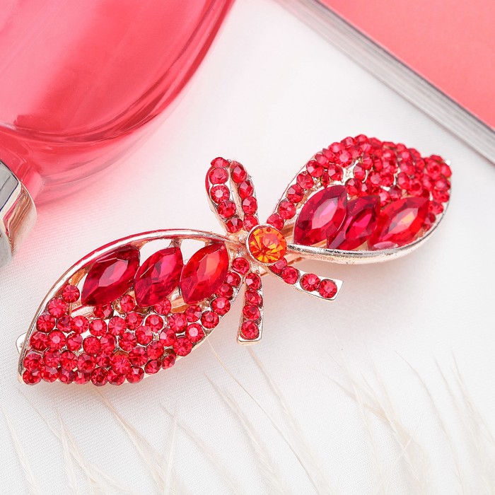 Автомат для волос "Гранатовый стиль" 7 см, лепестки