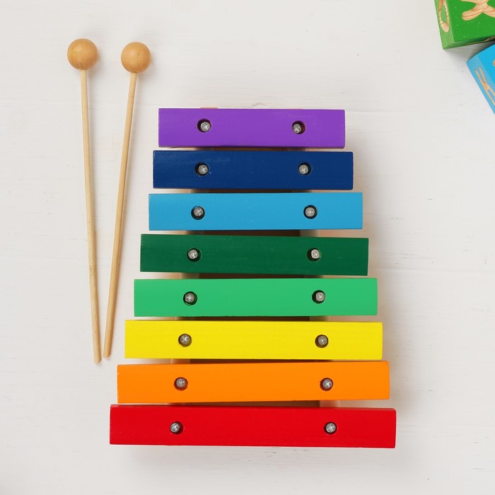 Игрушка музыкальная Ксилофон, 8 тонов