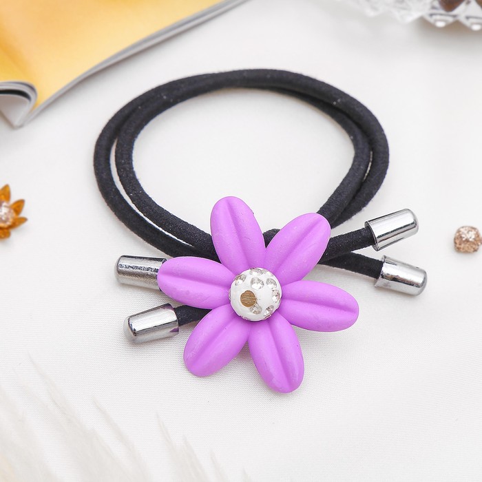 Резинка для волос "Валерия" ромашка,микс