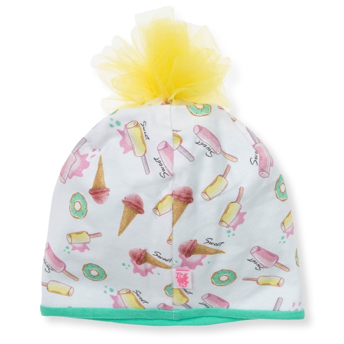 Шапка детская "Пломбирчик", размер 48-50 см, цвет зелёный KL-202