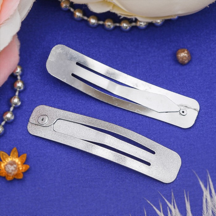 Невидимка для волос "Астория" (набор 10 шт) 5 см, три цвета