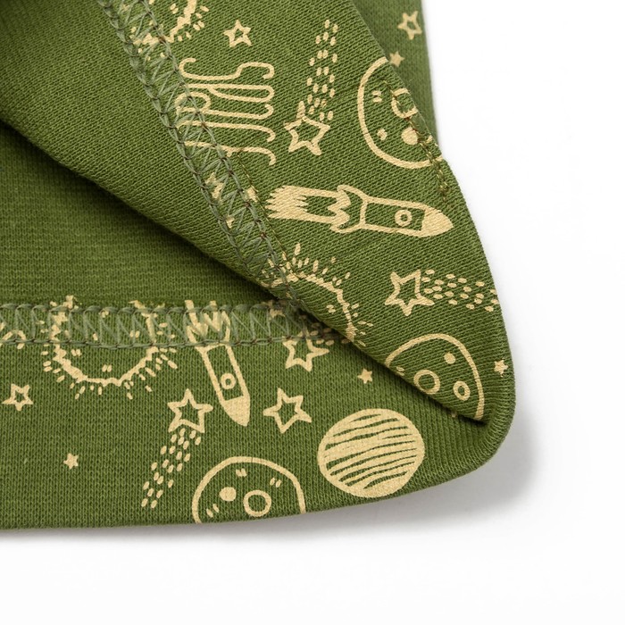 Шапка детская "Сириус", размер 44-46 см, цвет зелёный P-345