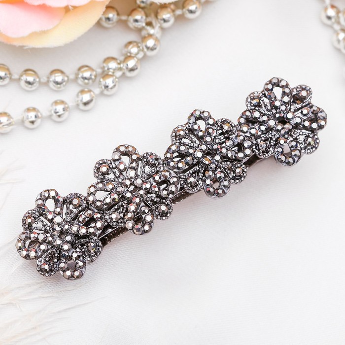 Автомат для волос "Антуриум" 6 см, цветы