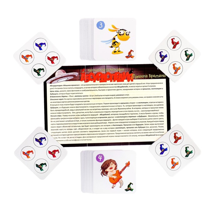 Карточная игра "Абсурдопедия: Машина времени"