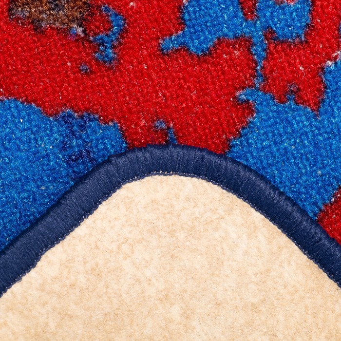 Ковер КОНТИНЕНТЫ 001 100х120 см, фелт, полиамид, 220 гр/м