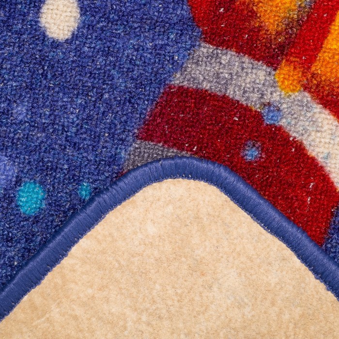Ковер КОСМОС 001 100х150 см, фелт, полиамид, 220 гр/м