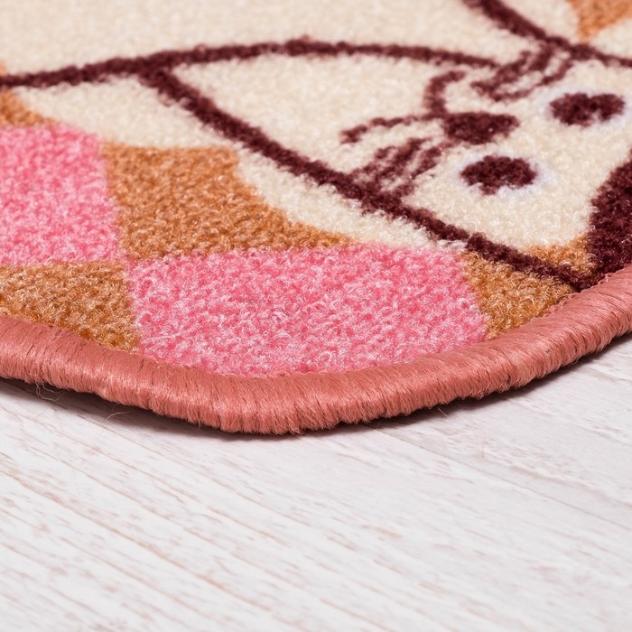 Ковер МАСКИ 001 80х120 см, фелт, полиамид, 220 гр/м