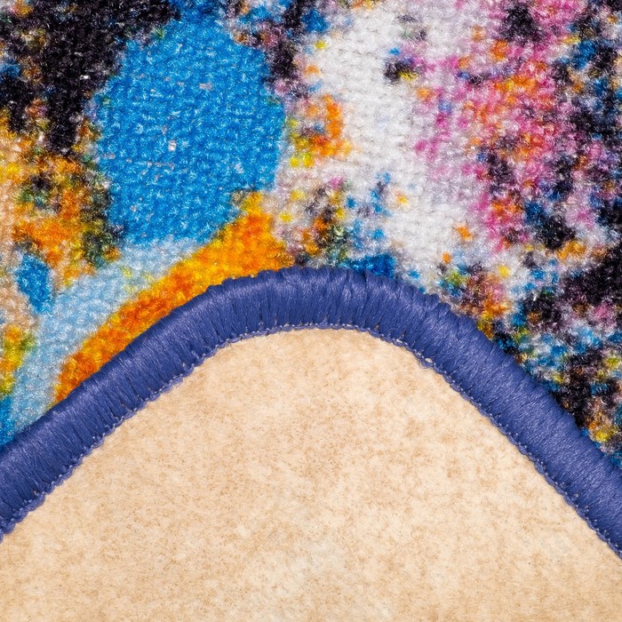 Ковер ПОДВОДНЫЙ МИР 012 80х120 см, фелт, полиамид, 220 гр/м