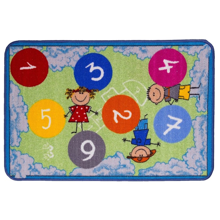 Ковер ТВИСТЕР 962 100х120 см, фелт, полиамид, 220 гр/м