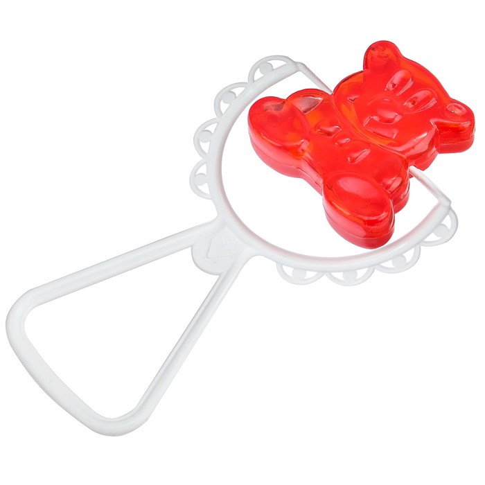 Погремушка для рук Profit Мишка цвет МИКС