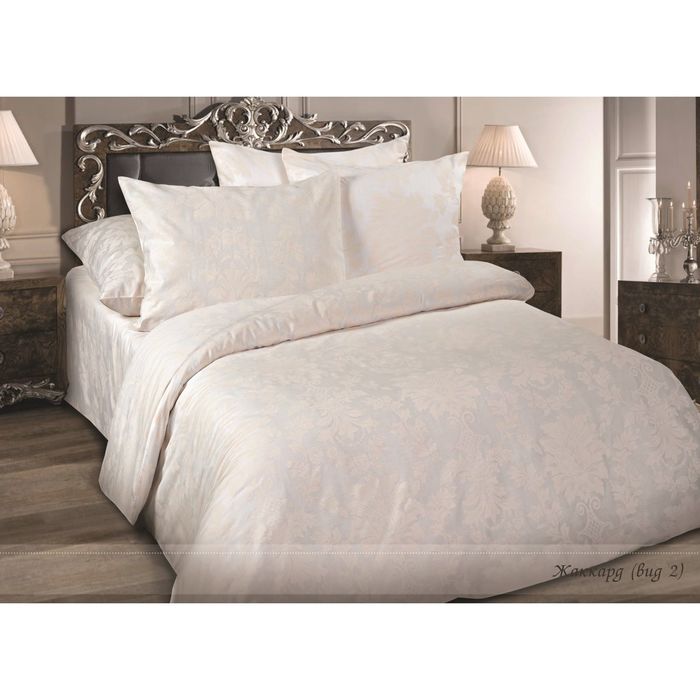 КПБ "Жаккард 2" 2 сп., 200х220 см, 175х215 см, 50х70 см-2 шт., ранфорс