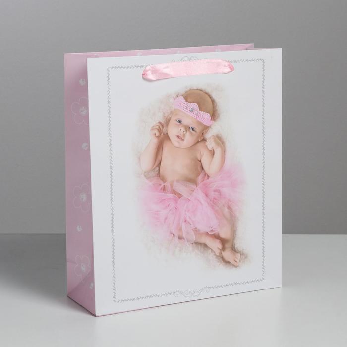 Пакет ламинированный вертикальный «Малышка», ML 23 × 27 × 8 см