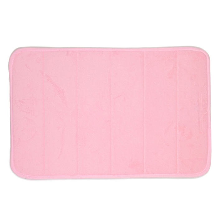 Коврик для ванной, цвет розовый