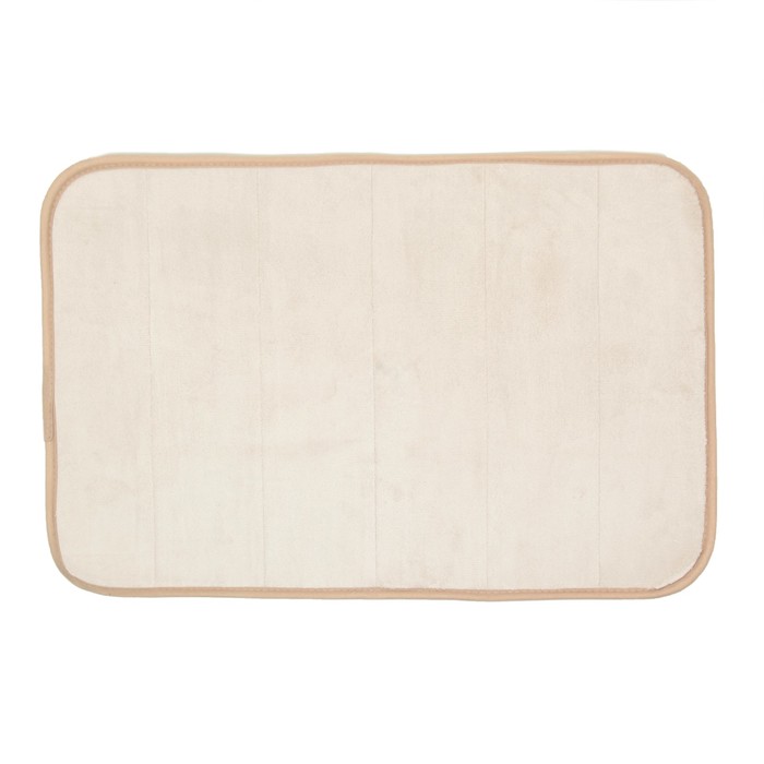 Коврик для ванной, цвет бежевый