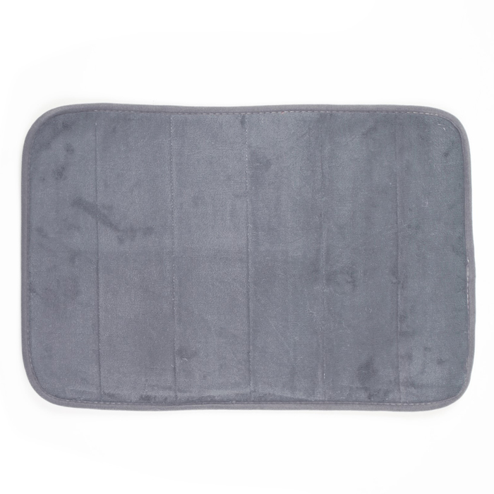 Коврик для ванной, цвет серый